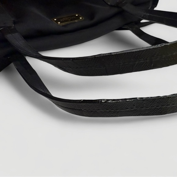 Kate Spade Chelsea Large Baby Tote Diaper Bag & Changing Pad Black, Tan Interior - Picture 12 of 16